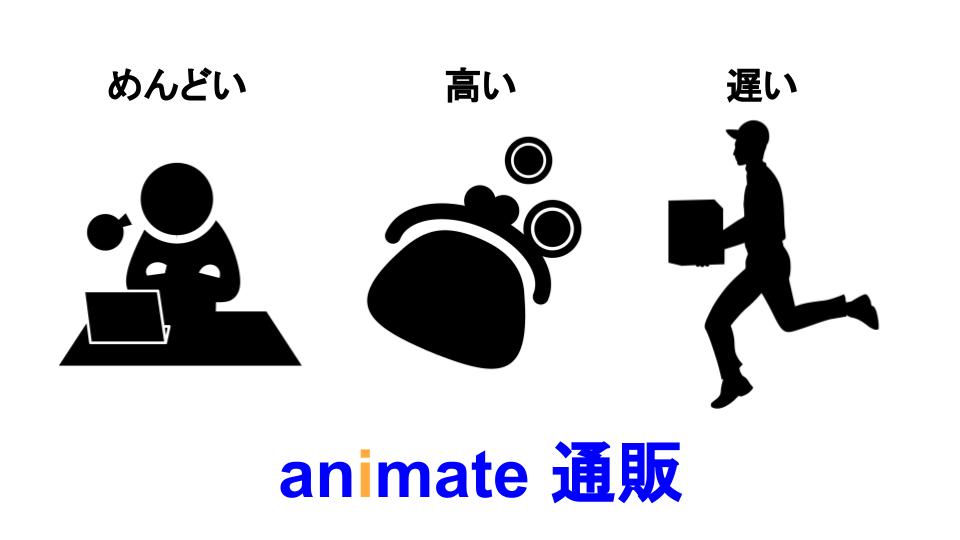 めんどい 高い 遅い アニメイト通販を絶対に使わないと決めました ゆうひの愉快なソロ充ライフ ゆゆそらブログ